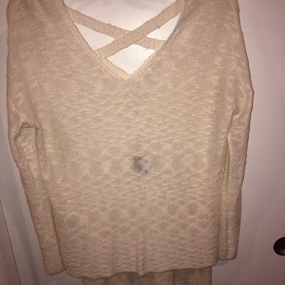 Criss-Cross Sweater